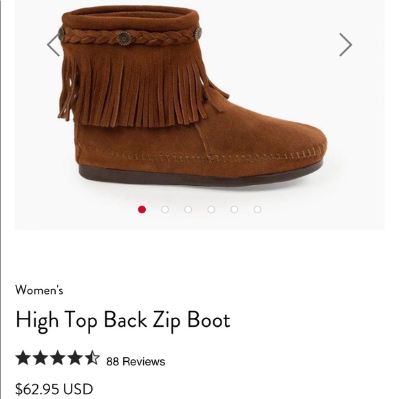 minnetonka ankle moccasins